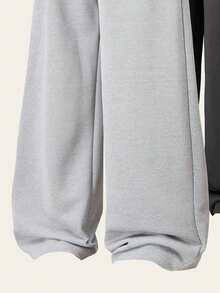 3pcs Girls' Letter Print Sweatpants - Multicolor - View 5