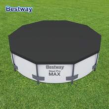 Bestway Bestway 58039/58038/58037/58036 18ft2in/15ft5in/12ft1in/10ft Winter Four Sizes Available Winter Pool Cover, Spa Cover For Patio Pool, Home Pool, Spa Supplies