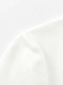 Balabala 2025秋季新款女童长袖T恤 - 男女通用少女基础款纯棉上衣 - 白色調 - 查看 3