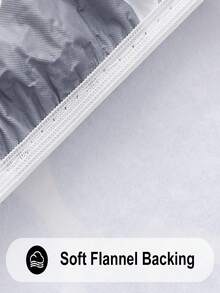 1pc  Rectangle Tablecloth, Waterproof Elastic Fitted Table Covers For 6 Foot Tables, Wipeable Flannel Backed Vinyl Tablecloths For Picnic, Camping, Indoor, Outdoor - Multicolor - View 5