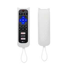 1pc Cover For Roku Remote Compatible With Hisense Roku TV Steaming Stick/Express, Silicone Protective Controller Universal Sleeve Skin Glow In The Dark - Multicolor - View 13