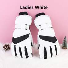 1 Pair Professional Ski Gloves, Unisex, Winter Thick Warm Windproof Waterproof Touchscreen Outdoor Snow Sports Cycling Gloves - Multicolor - View 9