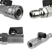 Adaptador de válvula de manguera de pistola de agua de lavadora de alta presión, Interruptor de válvula de manguera de pistola de agua de lavadora de alta presión