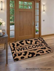1 Stück Leopard Muster Fußmatte, maschinenwaschbar, stilvoller Eingangsteppich - geeignet für Küche, Esszimmer, Flur, Fußmatte, kleiner Teppich, Willkommens-Matte, Teppich, Matte, Outdoor-Fußmatte, Küchen-Teppich, Heimdekoration, Vordertür-Matte, kleiner Bereich-Teppich, Outdoor-Matte, Heimdekoration, Bereich-Teppich, Garten-Teppich, waschbarer Teppich - Verschiedenfarbig - Übersicht 16