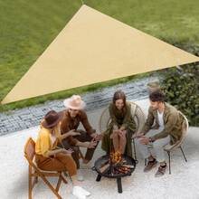 Sun Shade Sails Super Sun Shade Sail Triangular Sun Shade Sail - Yellow - View 7