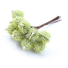 1/3/5 pièces Boule épineuse artificielle de 11 cm Bouquet de Noël Plantes artificielles Convient pour les décorations d'automne, d'Halloween, de Noël, de mariage, de maison, de salle à manger, de chambre, de cuisine, de fête d'anniversaire, de jardin extérieur, de sapin de Noël