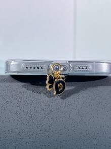 1pc Butterfly And Letter Dust Plug Compatible With Iphone Charging Port Type-C Charging Port Data Port Plug. Compatible With Mi Oppo Vivo Samsang Iphone5-16 Earphone