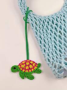 Encantos de bolso con temática de tortuga y estrella de mar, que incluyen estrella de mar de diamante, estrella de mar con cuentas, estrella de mar brillante, etc. Se pueden usar como encantos de bolso, llaveros de coche o como pequeños regalos para familiares, amigos y seres queridos en cumpleaños, días festivos y temporada de regreso a clases. - Multicolor - Ver 9