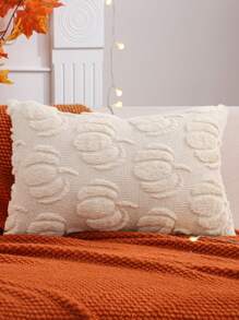 1 件万圣节装饰南瓜毛绒抱枕套，秋收感恩节客厅卧室派对