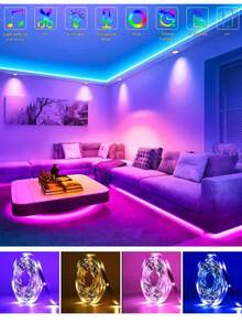 ONELEDWANGRX 1 pezzo Telecomando a 44 tasti con memoria per strisce LED per decorazione festa della mamma, set di strisce luminose RGB da 1m-15m/3,3ft-50ft a 5V USB, luce notturna a LED multicolore con fili di rame, adatta per retroilluminazione TV, illuminazione ambiente di soggiorno, camera da letto, barra luminosa al neon, effetto scintillante