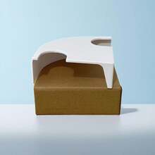 双孔鱼缸隧道遮蔽处，水生动物塑料栖息地+鱼缸装饰隐藏洞穴，ABS塑料材质，鱼玩耍和休息室观察窗，鱼缸装饰宠物用品