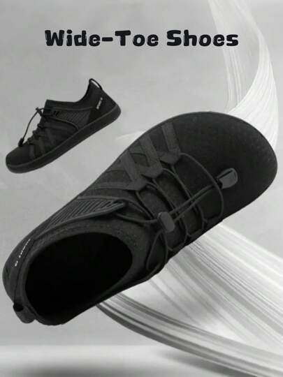 Outdoor Beach Water Shoes, Suitable For Beach, Pool, Water Sports, Hiking And Yoga. Lightweight, Breathable Fabric, Rubber Sole, Elastic Band Design, Easy To Wear And Take Off, Suitable For Outdoor Leisure Sports, Beach Shoes, Modern Water Sports, Trekking Shoes, All Season