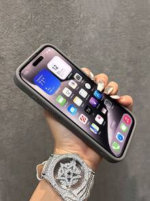 VOUVI 钻石镜片磨砂防震外壳适用于 17 16 15 14 13 12 11 Pro Max手机壳适用于17 Air 16 15 14 Plus手机配件高级男女手机壳 - 深藍色 - 查看 5