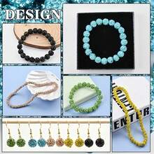 100pcs 10mm Shiny Disco Ball Beads - Shiny Yellow Plastic Beads, Reflective Surface, Suitable For Jewelry Making, DIY Crafts, Necklace And Earring Accessories, Jewelry Making Beads, Earring Components, Handmade Beads