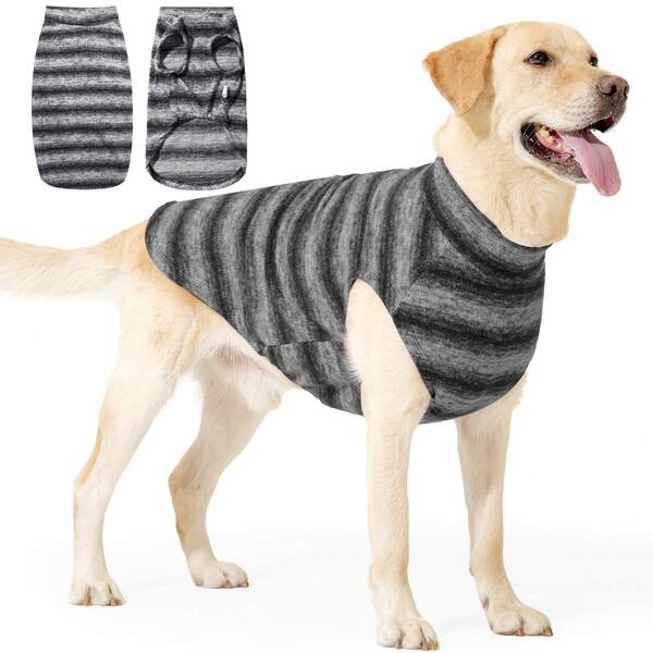 Thermal Knitted Dog Sweater For Small Medium Large Dogs,Winter Dog Cat Coat Warm Outfits,Classic Cable Knit Turtleneck Pullover Dog ﻿
