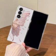 Transparent Folding Phone Case With Animal, Floral And Figure Print Design Compatible With Sam Galaxy Z Flip Fold 3 4 5 6 7 Fold Case Design For Moto Razr 40 50 60 Ultra Cute Phone Case For Girl And Women - Ditsy Floral - Xem 3