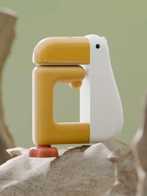 1 Stück süßer und niedlicher Enten-Rucksackhaken für Schreibtischkante, verstellbar für Grundschulrucksäcke, Schreibtischkanten-Aufbewahrungshaken