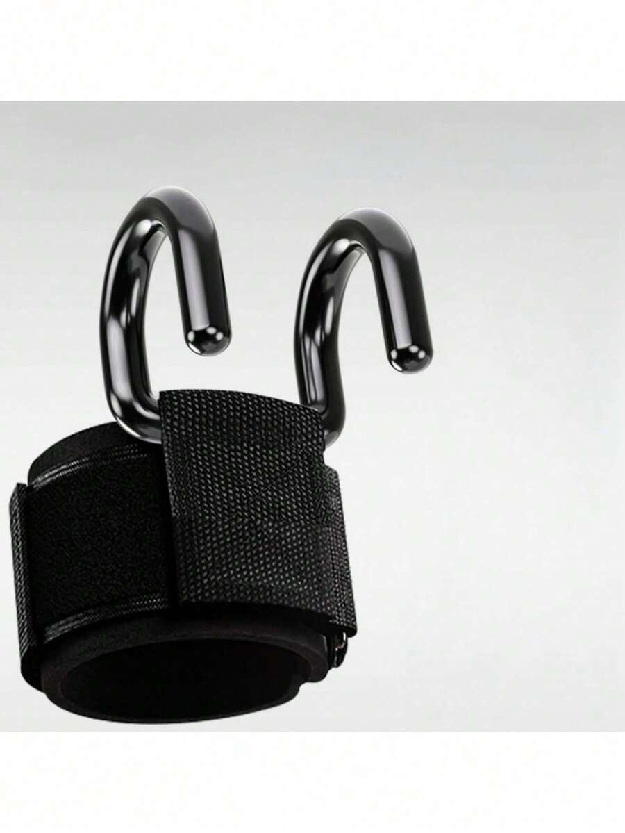 2 件健身深蹲硬拉引体向上腕钩，力量训练器材，非手柄