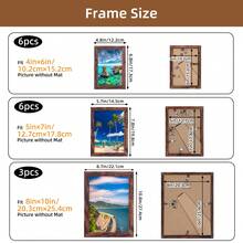 Superlele 10/15/20 Pack Picture Frames Set, Display Picture Frames Collage Wall Decor For Assorted Photos, Different Size(8x10in,  5x7in, 4x6in), For Wall Hanging Or Tabletop Display, Home Decor, Party Decor