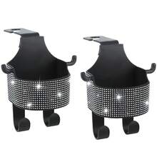 Automobile Supplies-Multifunctional Car Seat Backrest Hook, Back Seat Cup Holder With Hook, Multifunctional Car Seat Cup Holder Hook (2)