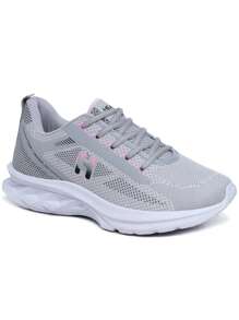 Women's Sports Shoes For Walking, Gym, Workouts, White Cloud Sole