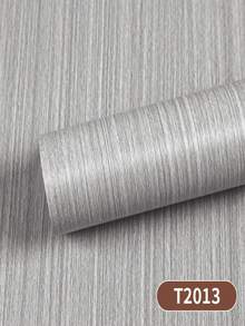 1卷木纹铝箔自粘墙纸，17种颜色可选，宽度40/60/80厘米，可移除且防水，适用于厨房后挡板、客厅、餐厅、办公室、书桌、橱柜、梳妆台、家居装饰、家具翻新 - 彩色 - 查看 27