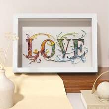 立体相框展示盒，3D相框，纪念品、婴儿用品、婚礼纪念品、工艺品、门票和照片展示盒 - 白色 - 查看 6