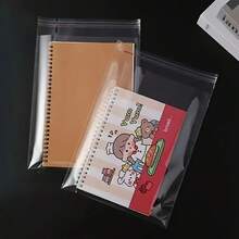 50 piezas/100 piezas Bolsas de plástico transparentes autosellantes, adecuadas para empaquetar ropa, obras de arte, regalos, joyas, bolsas de plástico resellables decorativas