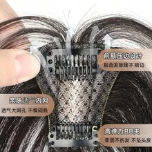 蝴蝶中分刘海假发