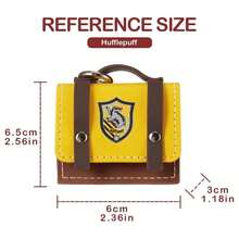 Miniso Estuche para auriculares de la serie Harry Potter de MINISO, estilo universitario, de 2.56*2.36*1.18 pulgadas (1 pieza)