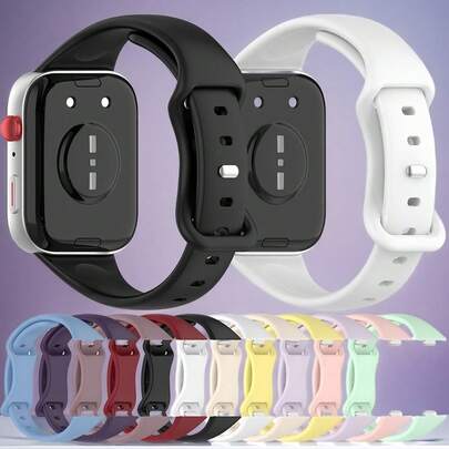 3 Packs Elegant And Exquisite Small Waist Strap - Suitable For Hua Wei Watch Fit4/Fit3, Soft, Comfortable, Available In Multiple Colors Smart Strap | Safety Buckle Closure | Comfortable To Wear, Breathable, Suitable For Daily Wear And Gift Giving