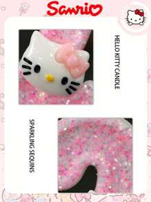 Sanrio شمعة عيد الميلاد بشخصية كرتونية من ساتريو قطعة واحدة، شمعة رقم هيلو كيتي، شمعة ديكور كيك ثلاثية الأبعاد أنيقة، شمعة ديكور كيك زهري أنثوي، شمعة عشاء مميزة وجميلة، شمعة ديكور كيك عيد الحب، هدية تخرج شمعة ديكور كيك