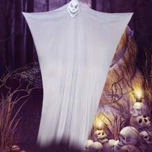 Halloween Decorations - Halloween Party Decoration 3.5meters Hanging Ghosts - Scary Hanging Ghost For Front Yard Patio Lawn Garden Party Decor And Holiday Decorations, Outdoor Fall Decor, Fall Home Decor, Halloween Decor Outdoor