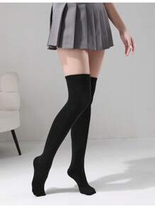 1 para damskich podkolanówek, wysokich skarpet na Halloween, wysokich pończoch do ud na imprezę cosplay