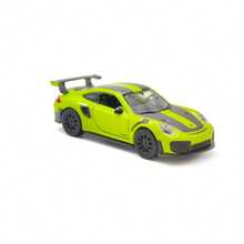 1 件 Burago 1:64 保时捷 GT2 RS 压铸模型车，迷你版，银灰色/黄色/橙色/蓝色/绿色可选，可打开车门，悬挂功能，驾驶平稳，逼真的复制品，适合男孩和女孩的玩具，成人收藏品，办公桌装饰，万圣节/圣诞节/生日礼物 - 彩色 - 查看 14