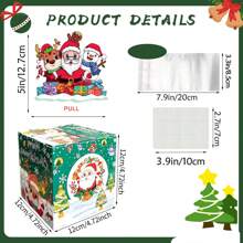 Christmas Money Surprise Box, Holiday Essential Candy Box, Christmas Money Theme Gift, Thoughtful Gift For Friends