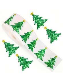 500 Christmas Stickers, Self-Adhesive Stickers For Snowflakes, Christmas Trees, Christmas Hats, Perfect For Laptops, Luggage, Envelopes, Cups, Scrapbooks, Gifts - Perfect For Christmas And Party Decorations, Suitable For Holiday Decorations, Envelopes, Journals And Party Supplies, Christmas Stickers, Journal Decorations, Bright Green Stickers, Waterproof Stickers Christmas Christmas Decorations Christmas Pajamas Christmas Gifts Christmas Decor