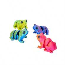 3D Printed Little Frog Tianma Ornaments With Movable Joints, Internet Celebrity Creative Gifts And Decorations