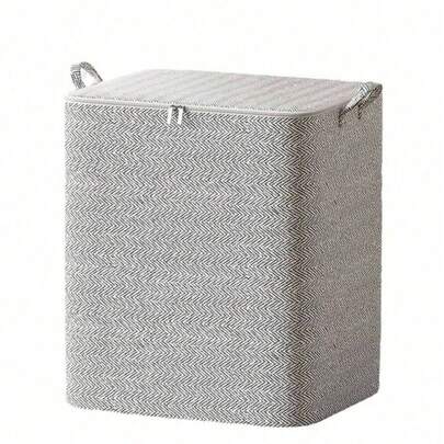 1 件优雅防水织物收纳袋 - 大容量，可容纳衣物、毛毯和棉被 | 非常适合家庭整理和搬家