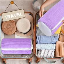 1/2pcs 360° Shoe Washing Machine Bag For All Shoe Types - Anti-Deformation, Machine Washable, Air-Drying, Protective Laundry Bag With Rich Fleece Inside, Perfect For Sneakers And Casual Shoes, - Multicolor - View 6