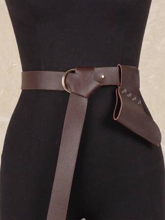 2pcs Renaissance Accessories Medieval Belt Men Women Renaissance Costume Sword Halloween Cosplay, Renaissance Reenactment, Cosplay Props, Fantasy Costume, Historical Clothing