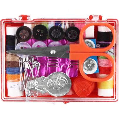Travel-Friendly Sewing Kit For Camping, Emergency Repairs, And Everyday Use – Compact, Lightweight, And Packed With Essentials For Quick Fixes At Home Or Outdoors