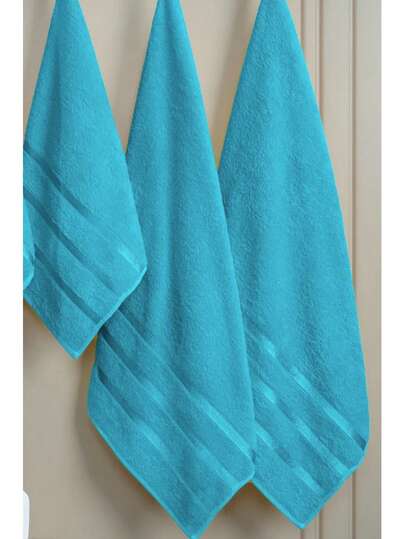 4-delat set med turkiska badhanddukar – 2 stora badhanddukar (70x140 cm) + 2 handdukar (50x90 cm) – 100 % bomull – Mjuka, absorberande, slitstarka – Tillverkade i Turkiet