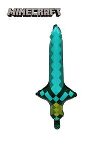 Microsoft 59-częściowy zestaw balonów Mincraft oficjalnie licencjonowany, animowany, akcesoria peryferyjne, dekoracja, artykuły na imprezę tematyczną, urodziny, Boże Narodzenie, najlepszy wybór dla rodziny, przyjaciół, prezenty