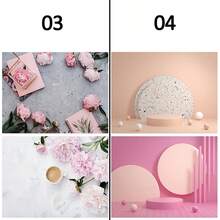 2pcs Photo Studio Photography Backdrops 57*42cm 2 Sides Waterproof Photophones Background Paper Food Photocall Prop Accessories