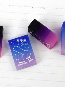 5个装星座可爱橡皮擦女孩铅笔橡皮学生橡皮卡通笔形橡皮儿童学习用品奖品办公橡皮开学