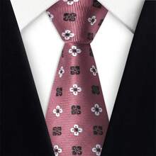 1pc Paisley Pattern Casual Necktie, Polyester Fiber, Suitable For Work, Street, All Seasons, Hot Selling Promotion