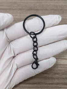 سلسلة مفاتيح من سبيكة الزنك متعددة الألوان مع مشبك سلحفاة - تميمة حرفية قوية، ديكورات للحقائب والحقائب الظهرية، خيارات ألوان زاهية، اكسسوارات حرفية، تصميم مشبك سلحفاة، نهاية مصقولة