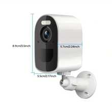 5G Wireless WiFi Outdoor Security Camera, 2K 4MP Night Vision With Spotlight, Solar Powered Wireless Battery, Human Detection, With Solar Panel, PIR Motion Detection, Two-Way Audio, Outdoor Wireless Security Camera, Floodlight Solar Camera For Home Security - Multicolor - View 11