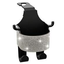 Automobile Supplies-Multifunctional Car Seat Backrest Hook, Back Seat Cup Holder With Hook, Multifunctional Car Seat Cup Holder Hook (2)